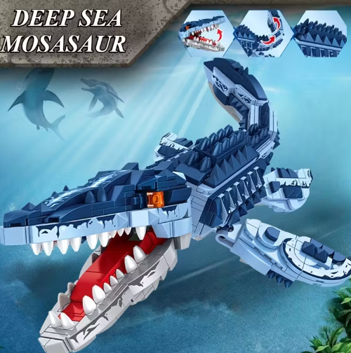 Mosasaurus Bouwset