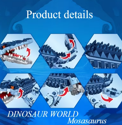 Mosasaurus Bouwset