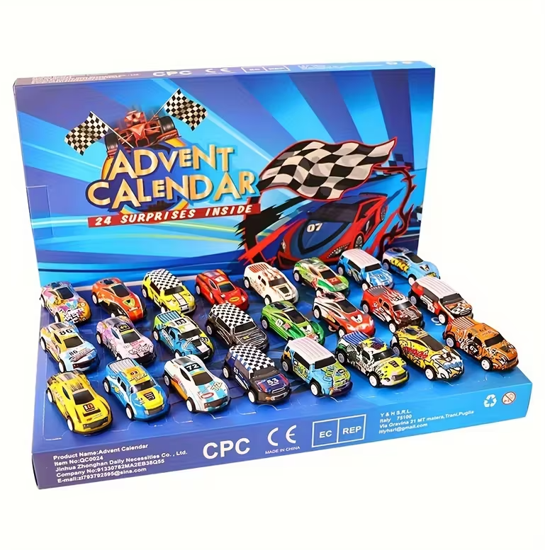 Race Car Advent Calendar