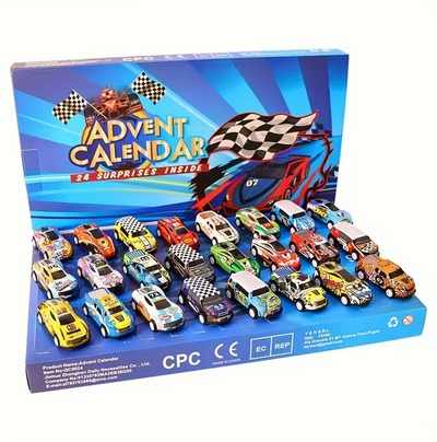 Race Car Advent Calendar