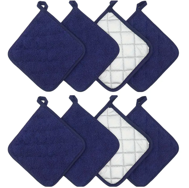8-delige hittebestendige set Blauw