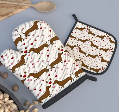 gant de cuisine pour teckels