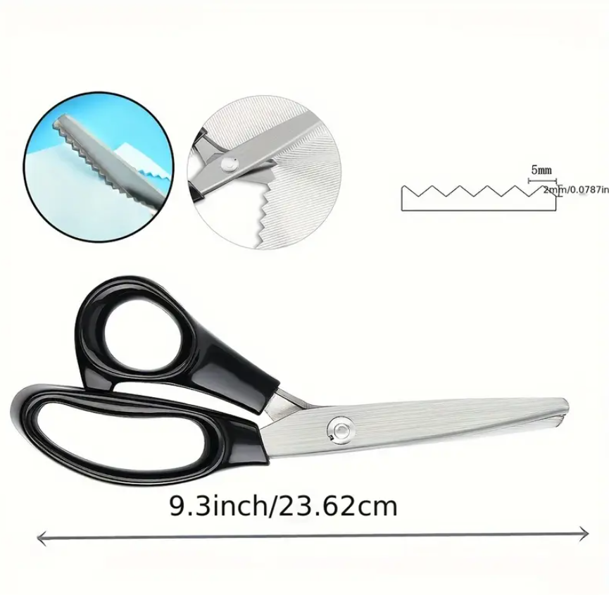 Ergonomische pinking schaar – 23,6 cm