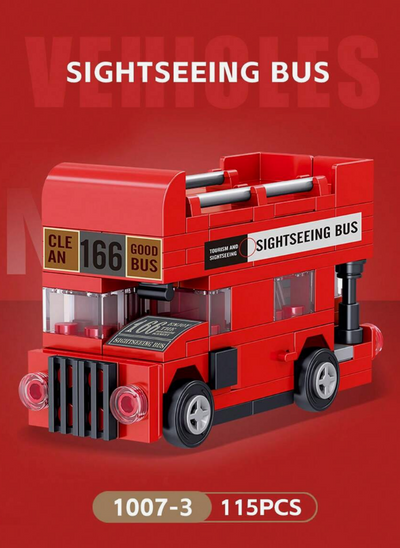 sightseeing bus construction set