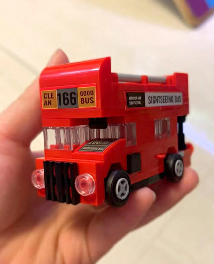 sightseeing bus construction set