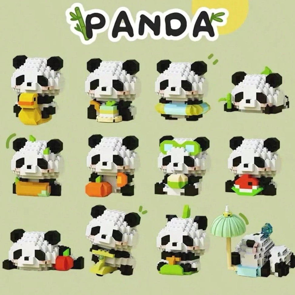 Mini Panda Building Sets