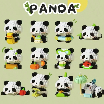 Mini Panda Building Sets