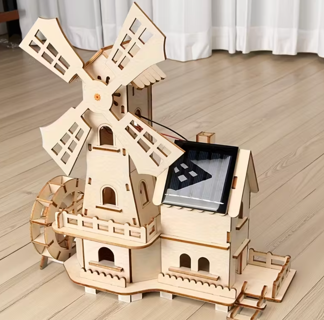 3D Houten WindMolen