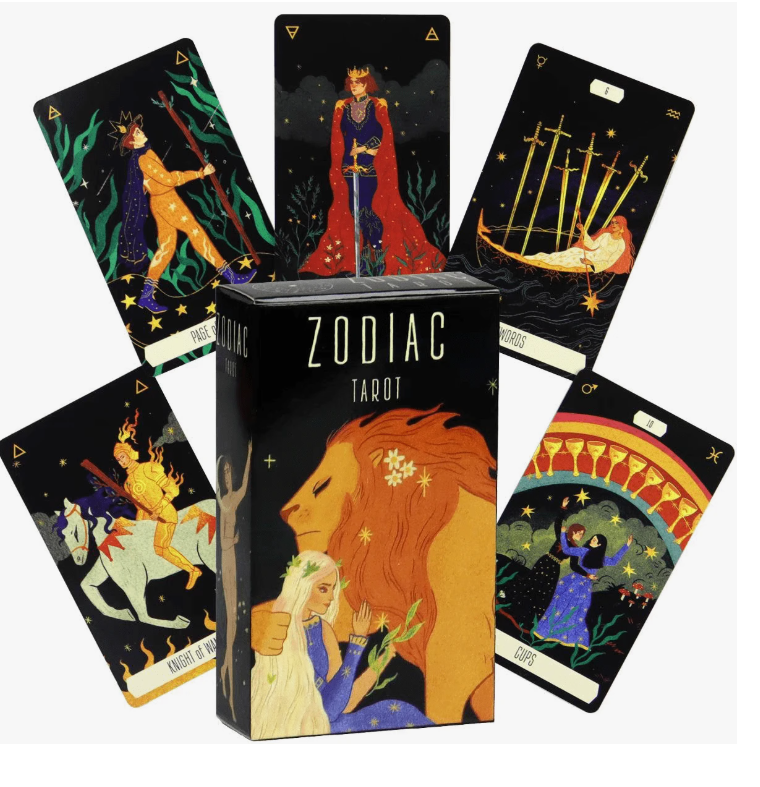 Zodiac Tarot Kaartenset Engelstalig