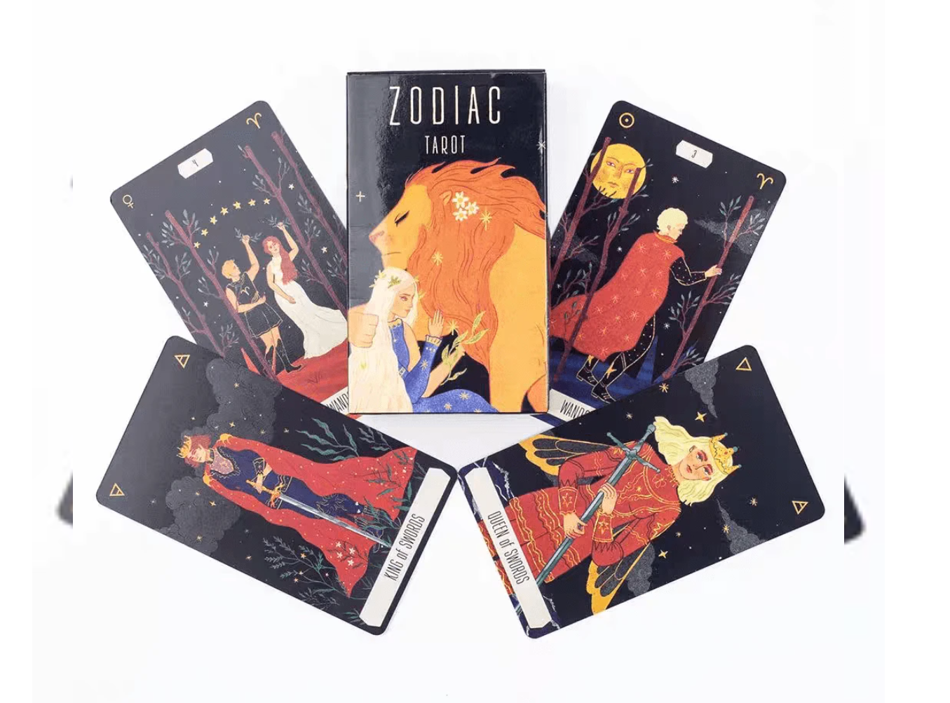 Zodiac Tarot Kaartenset Engelstalig