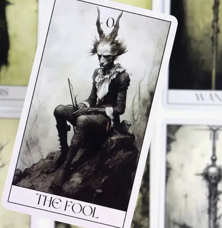 Horror Tarot Kaarten Engelstalig