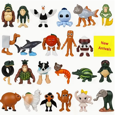 24-delige “Italian Brainrot” Speelgoedfiguren Set