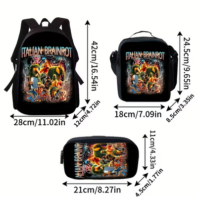 Italian Brainrot Rugzakset