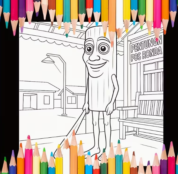 Italian Brainrot Kleurboek – 24 Pagina’s