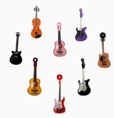 8-delige Gitaar Koelkastmagneten