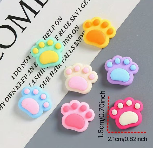 7-delige Kattenpoot Koelkastmagneten