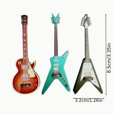 3-delige Magnetische Gitaardecoratieset