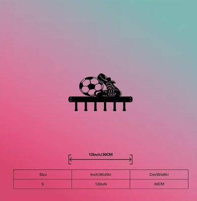 Voetbal Wandhaak