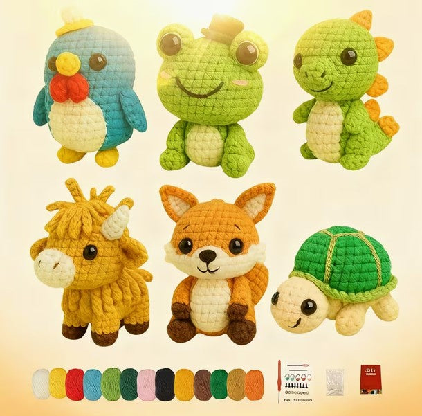 Haakpakket – Schattige Dieren