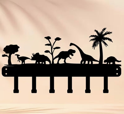 Metalen Dinosaurus Wandkapstok