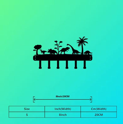 Metalen Dinosaurus Wandkapstok