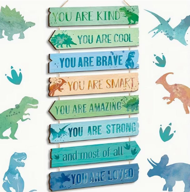 Dinosaurus Wanddecoratie