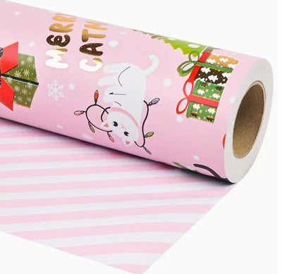 Cadeaupapier Kerst – “Merry Catmas”