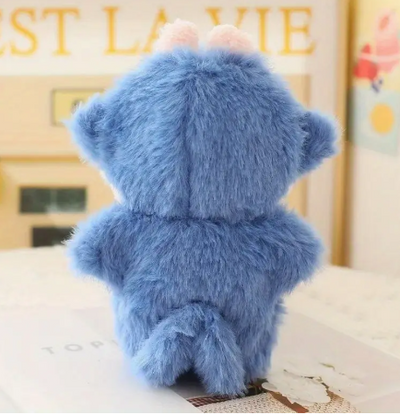 Tenue de requin bleu pour poupée Labubu