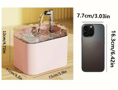 Automatische Kattenwaterfontein in Moderne Kleuren