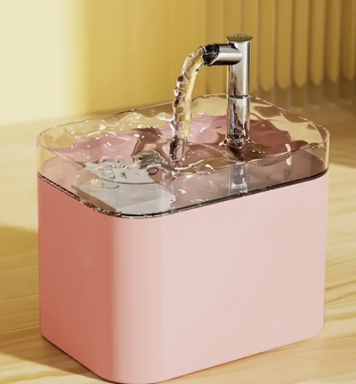 Automatische Kattenwaterfontein in Moderne Kleuren