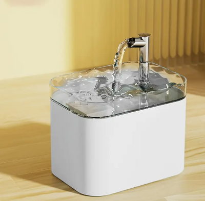 Automatische Kattenwaterfontein in Moderne Kleuren