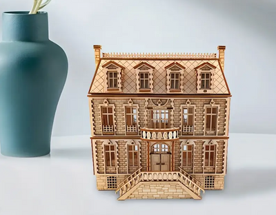 3D Wooden Puzzle Building Kit – European Castle
