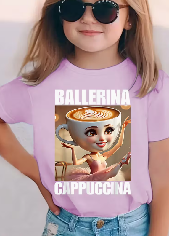 Ballerina Cappuccina” T-shirt