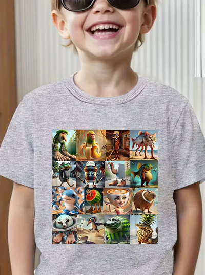 “Italian Brainrot” Cartoon T-shirt