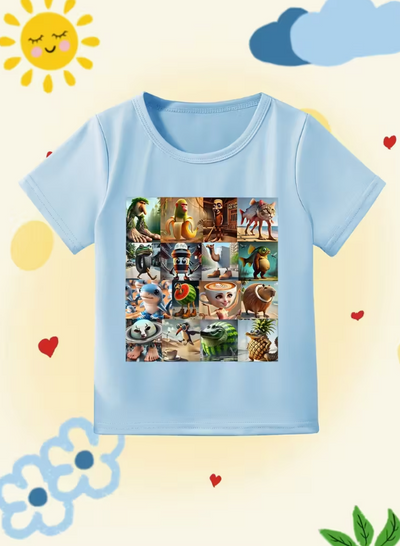 “Italian Brainrot” Cartoon T-shirt