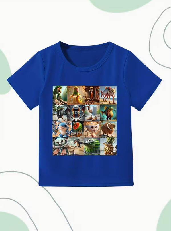 “Italian Brainrot” Cartoon T-shirt