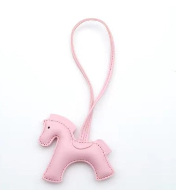 PU leer Pony Sleutelhanger