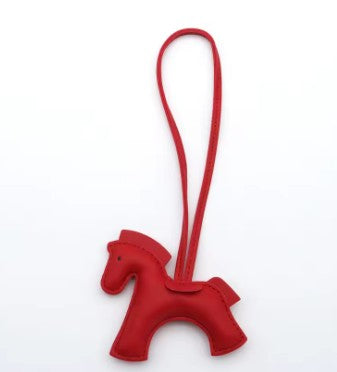 PU leer Pony Sleutelhanger