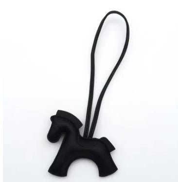 PU leer Pony Sleutelhanger