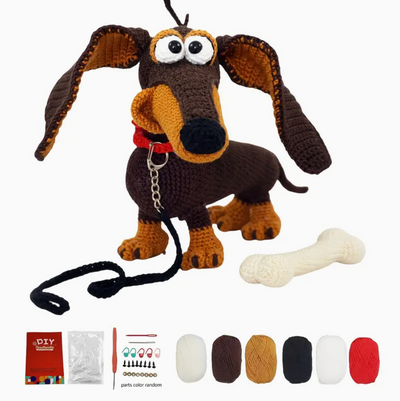 Kit de crochet Teckel