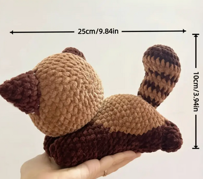 Kit de tricot Panda roux