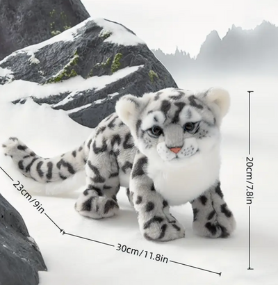 Peluche léopard des neiges