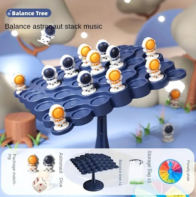 Jeu d'équilibre des astronautes