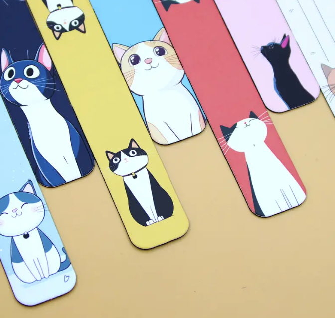 Bladwijzer kat willekeurig