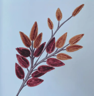 500 pièces de fil chenille aux nuances marron
