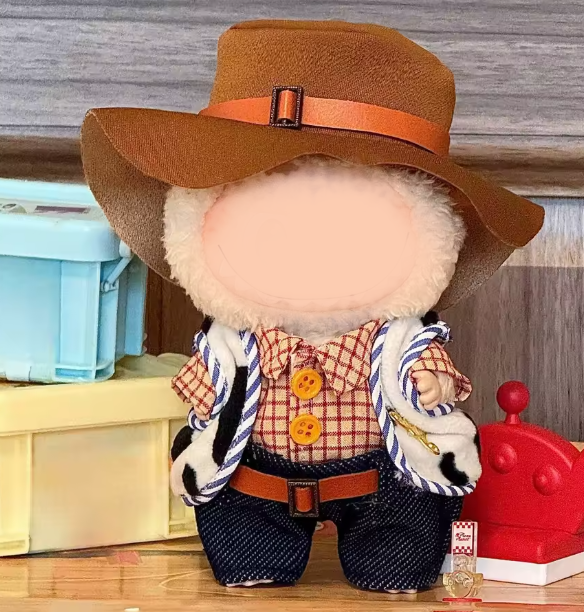 Cowboy Outfit Set Suitable for Labubu
