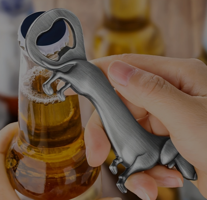 Décapsuleur de bouteille de bière Teckel