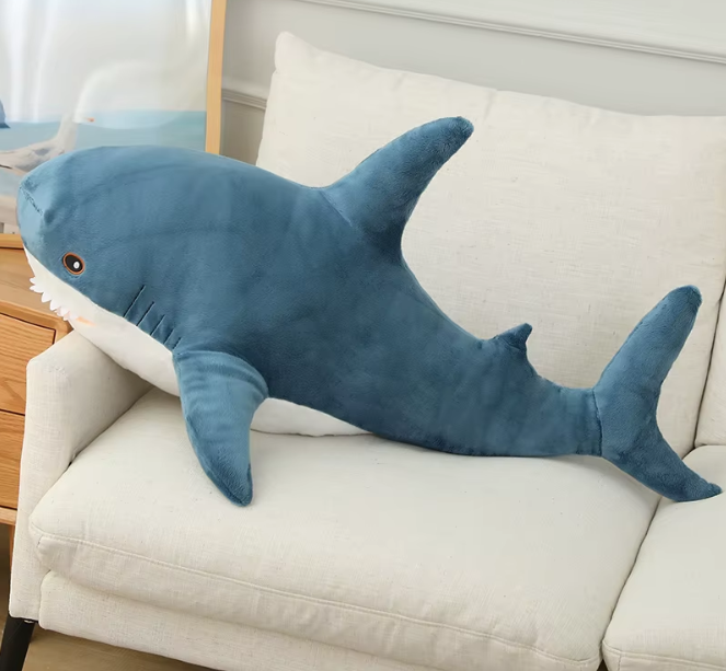 Plush Shark Various Colors/Sizes