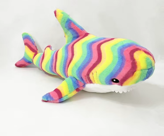 Plush Shark Various Colors/Sizes