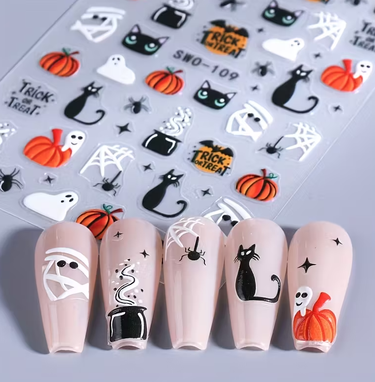 Halloween Nail Stickers
